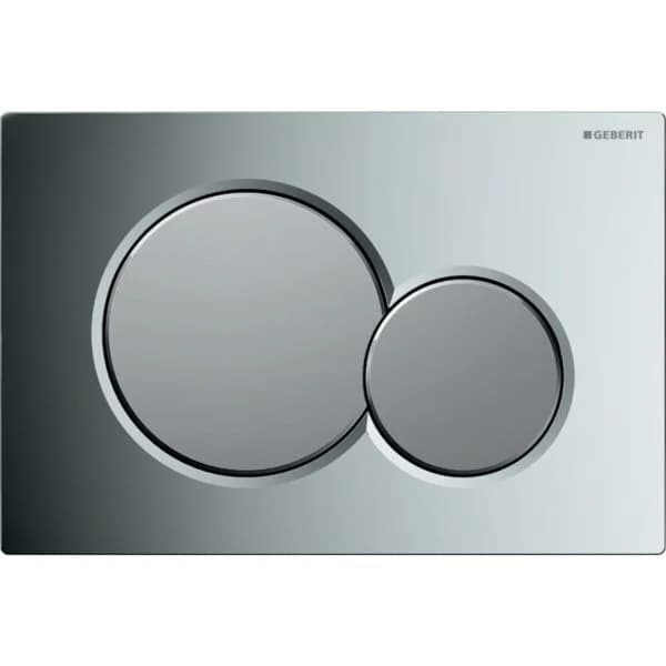 Placca di Comando Mod SIGMA01 Geberit Cromo Tasti Cromo Satinati - 4