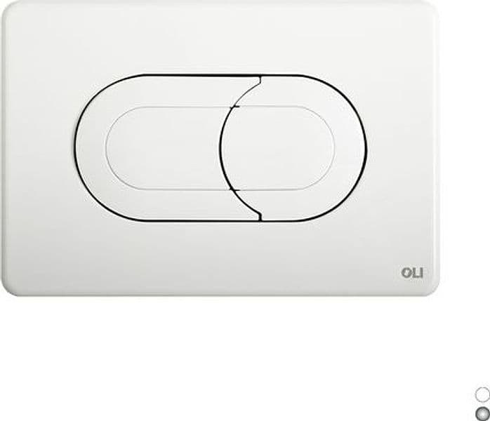 Placca Salina Dual Olive Cromo Lucido - 3