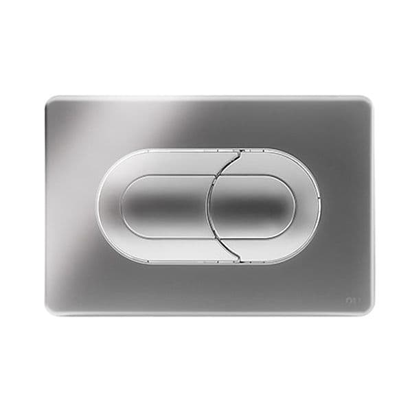 Placca Salina Dual Olive Cromo Lucido - 2