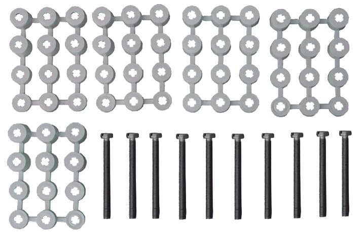 Kit 10 Pezzi Viti per Telaio Dm M5 Pucci - 2