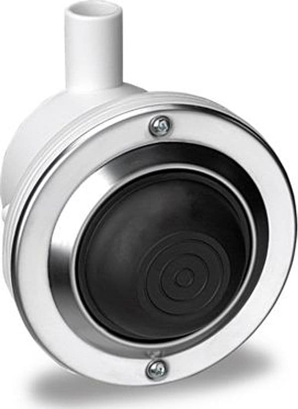 Pulsante Pneu a Pedale per Montaggio Incasso Pavimento Pucci Bianco - 3