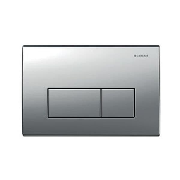 Placca Comando 2 Tasti Kappa 50 Geberit Cromo - 2