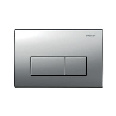 Placca Comando 2 Tasti Kappa 50 Geberit Cromo - 2