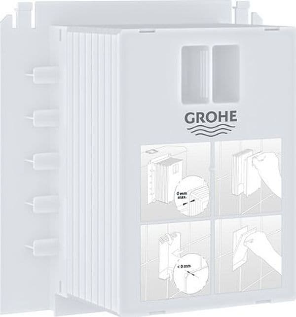 Dima di Montaggio per Piastre di Azionamento Uniset Grohe 115 mm x 157 x 77 - 3