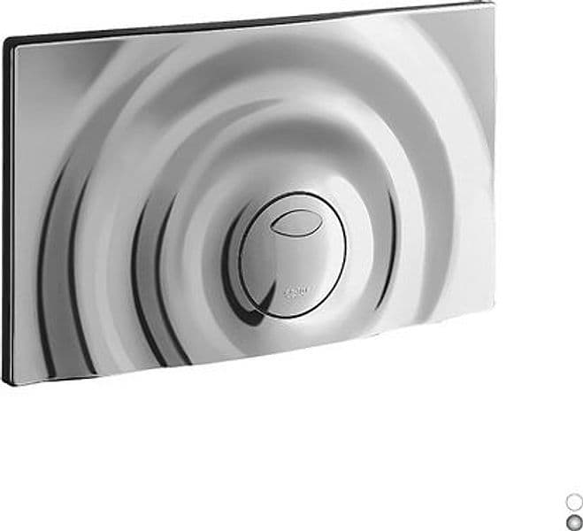 Placca per Cassetta Dual Flush Grohe Cromo - 3