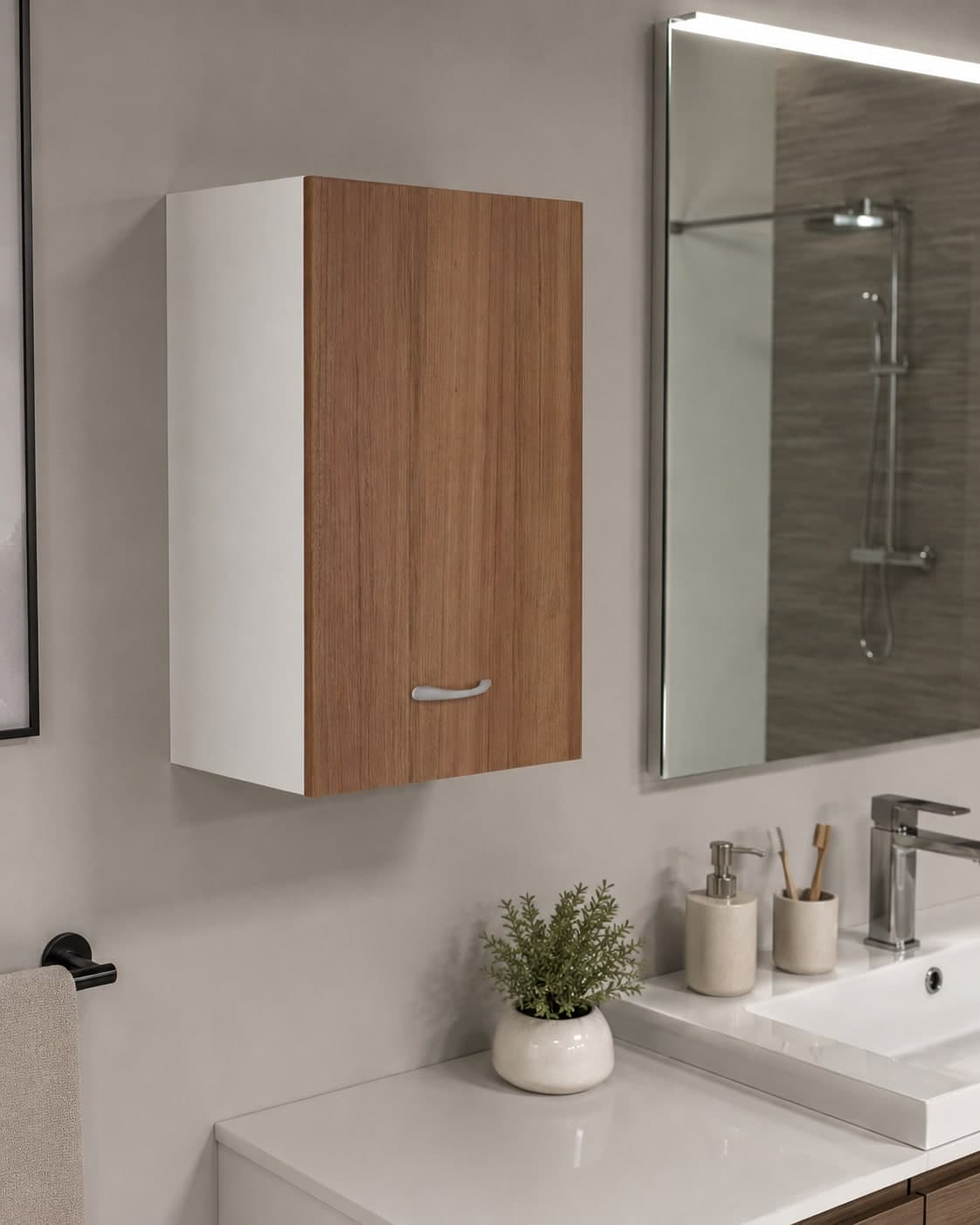 Pensile Pratika Dh Teak Apre Verso Sinistra 40 x 33 x 60 cm - 3