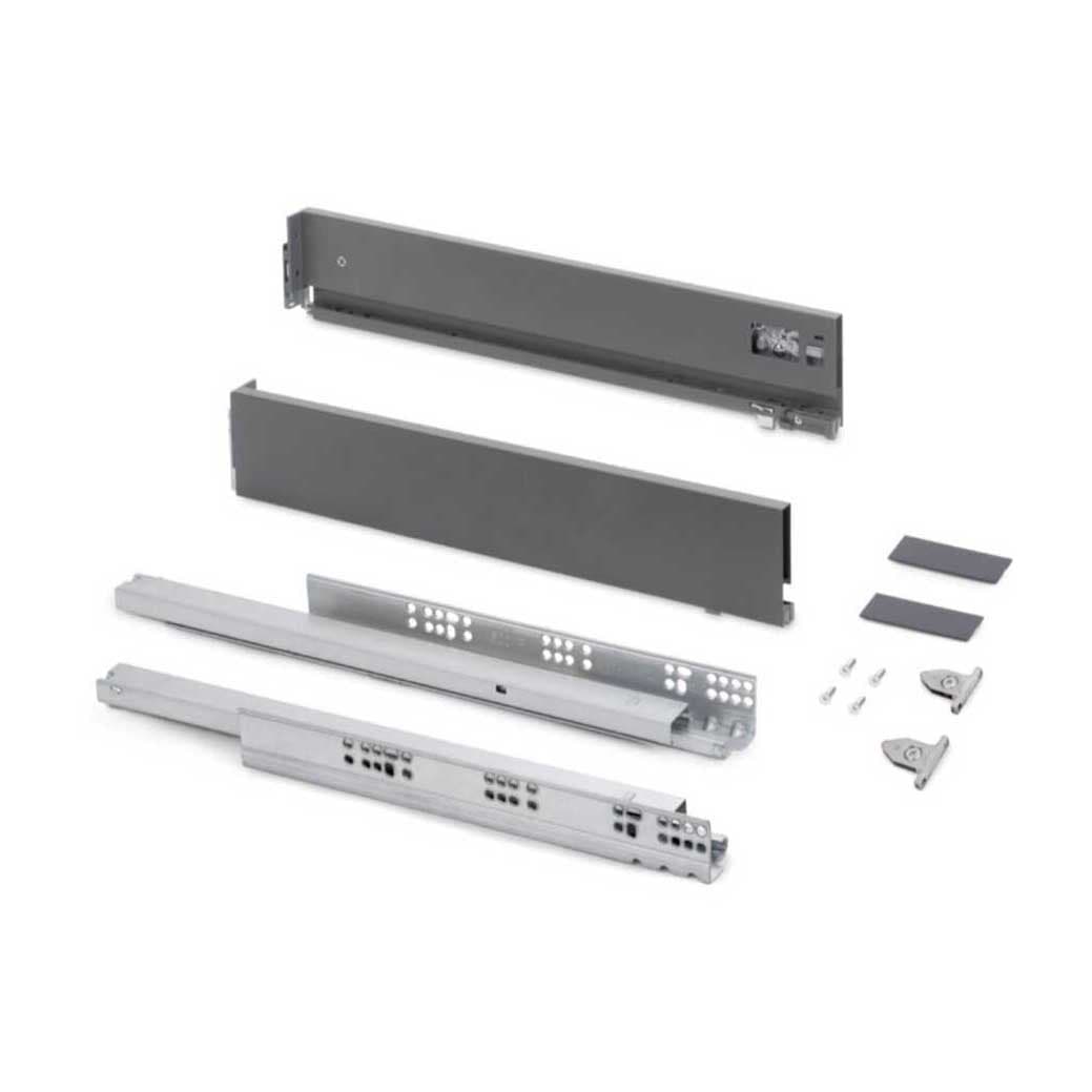 Coppia Ricambio Guide Cassetti Elegance 93 x 400 Dh H 93 x P.400 mm - 2