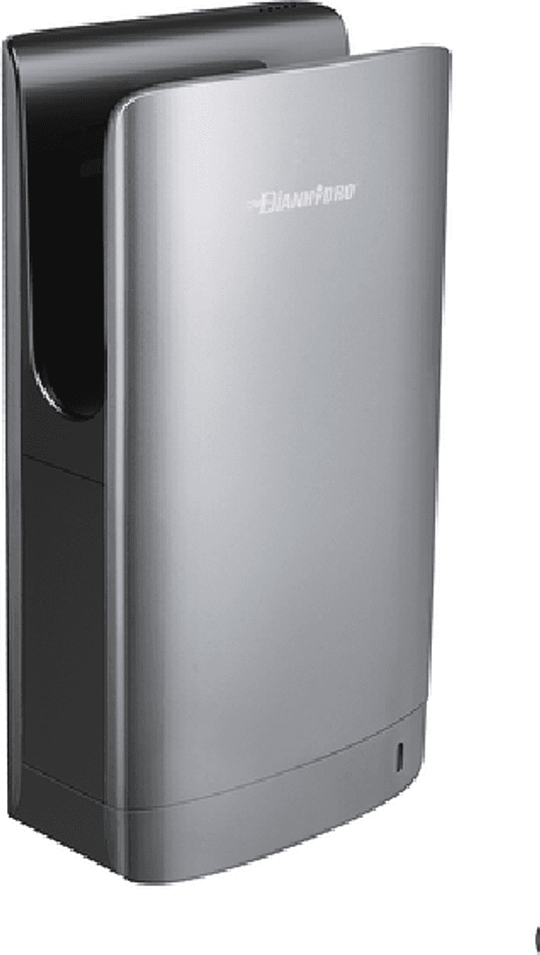 Asciugamani Elettrico Mod Zefiro Dh Silver 556 mm x 296 x 175 - 3