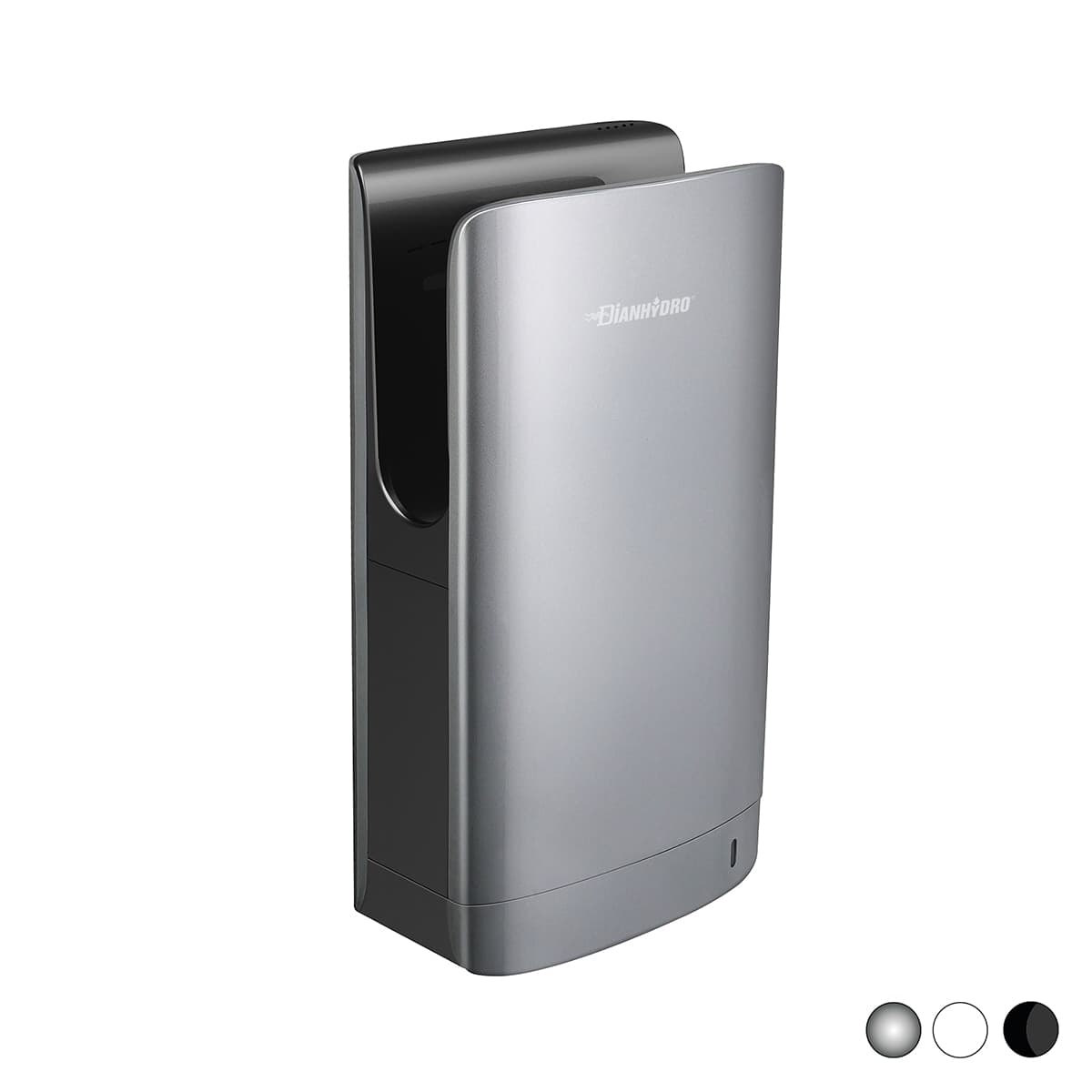 Asciugamani Elettrico Mod Zefiro Dh Silver 556 mm x 296 x 175 - 2