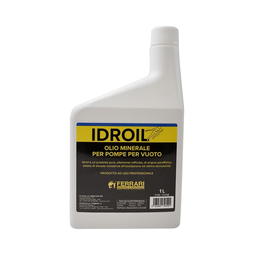 Olio Minerale per Pompe Alto Vuoto Ferra 1 L - 2