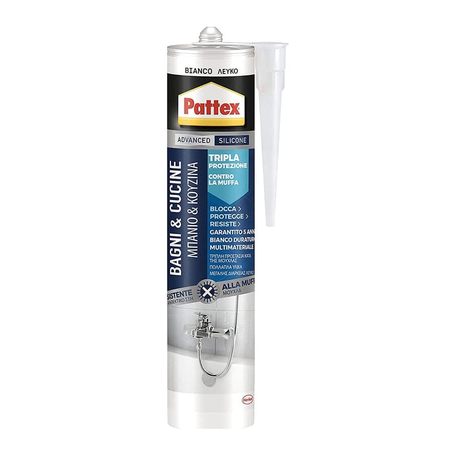 Silicone Sista Stop Muffa Henkel 300 Ml Bianco - 2