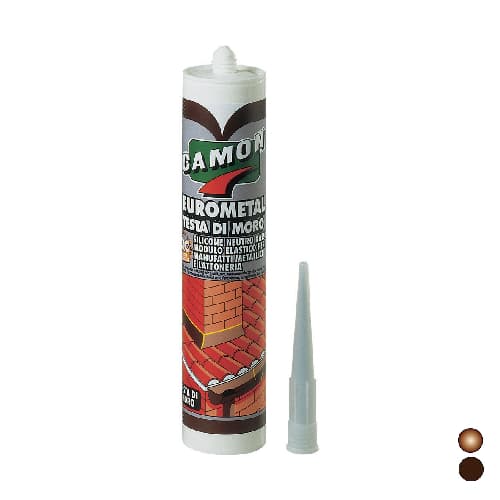 Silicone Neutro Eurometal Camon Rame 280 Ml - 2