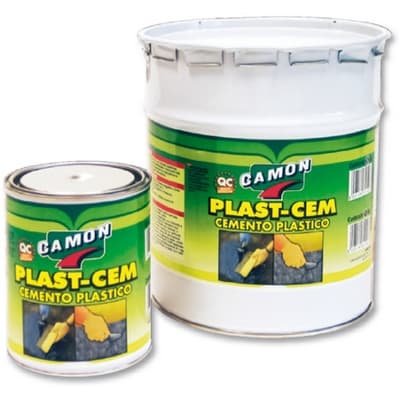 Cemento Plastico Plast Cem per Riparazioni Nero Camon 5 Kg - 2