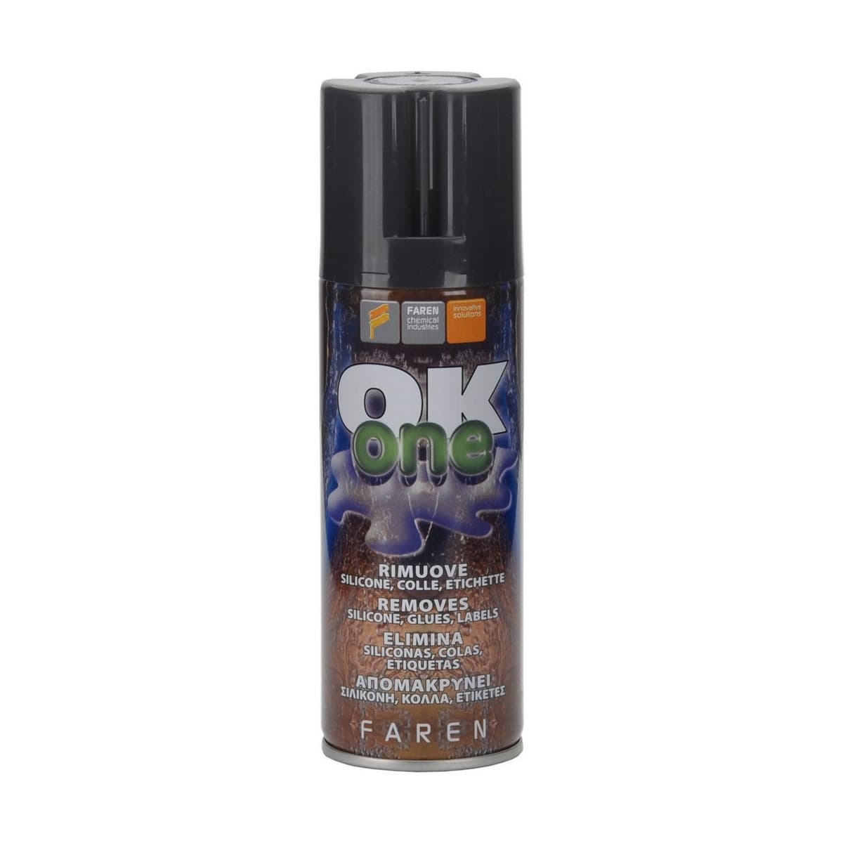 Spray Rimuovi Silicone e Colle Ok One 200 Ml Faren - 2