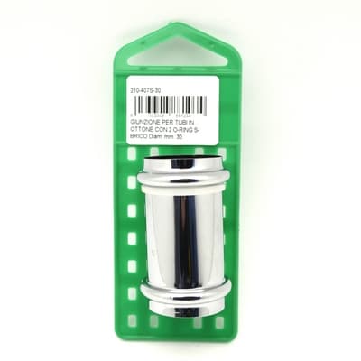 Giunzione per Tubi in Ottone con 2 o Ring S Faidf Diam Mm 32 - 3