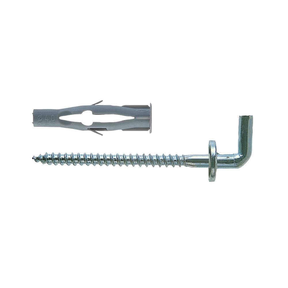 25 Pezzi Tassello Fu H con Gancio Fisch 6 x 35 - 2