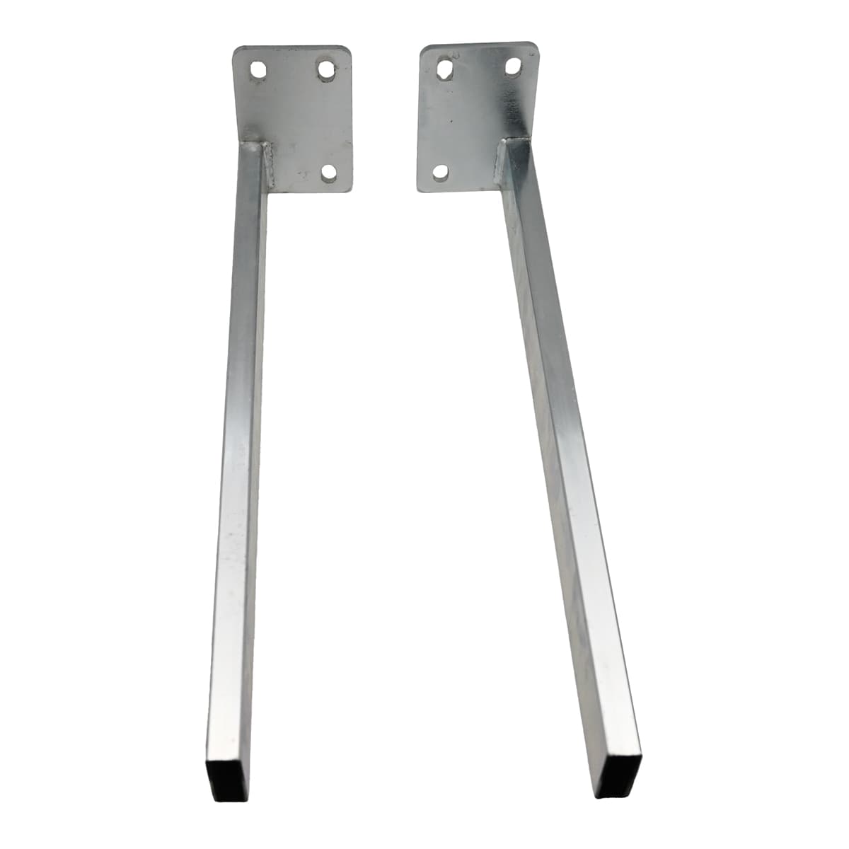 Coppia Staffe in Acciaio per Lavabi Emotion Dh - 2