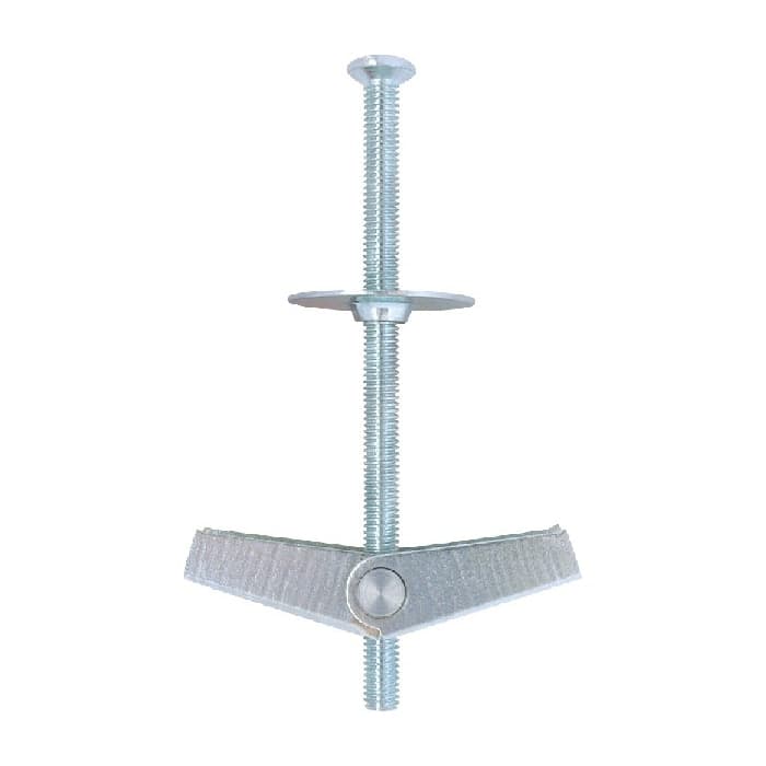 Ancora Metallica a Scatto Vite Tgs Friul M4 x 75 Foro 12 100 Pezzi - 2