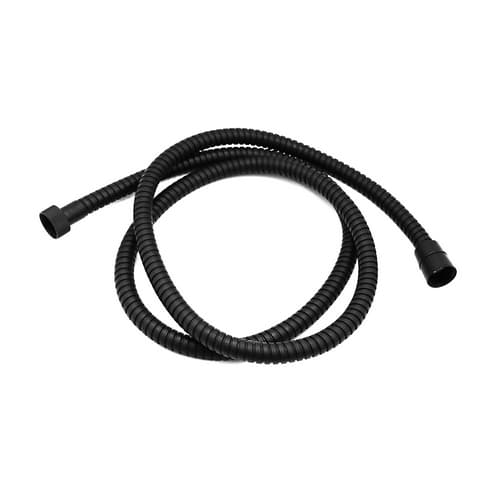 Flessibile Doccia Attacco Conico Cm 150 Nero Opaco 150 cm Remer - 2