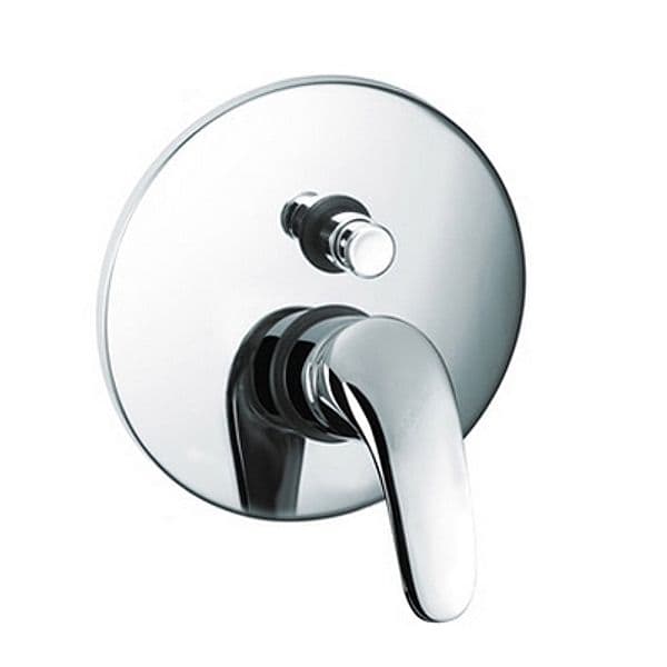 Monocomando Incasso Doccia con Deviatore Serie Desia Euror Cromo - 3