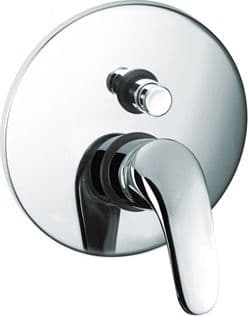 Monocomando Incasso Doccia con Deviatore Serie Desia Euror Cromo - 2