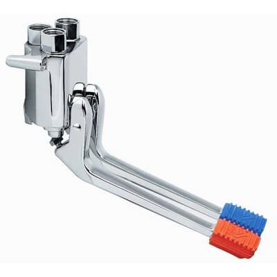 Rubinetto a Pedale Esterno 2 Vie per Parete S Flex S Rub Idral - 2