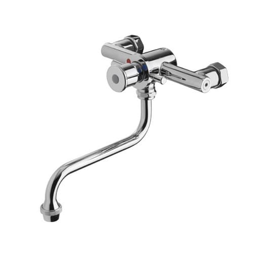 Rubinetto Miscelatore a Muro Temporizzato Canna Girevole Mcm - 3