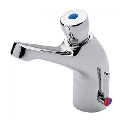 Rubinetto Miscelatore Lavabo con Arresto Temporizzato Serie Idral Cromo - 2