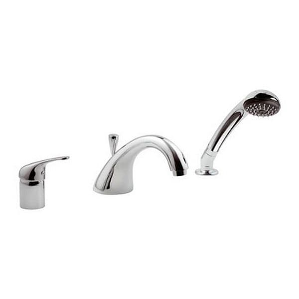 Batteria Bordo Vasca 3 Fori Linea Epic Maria Cromo - 2