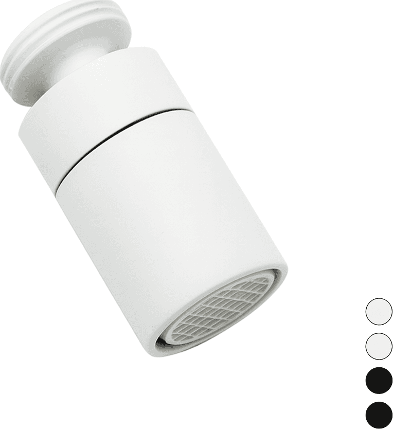 Aeratore con Snodo per Monocomando Bidet Artic Bianco Opaco Maria - 2