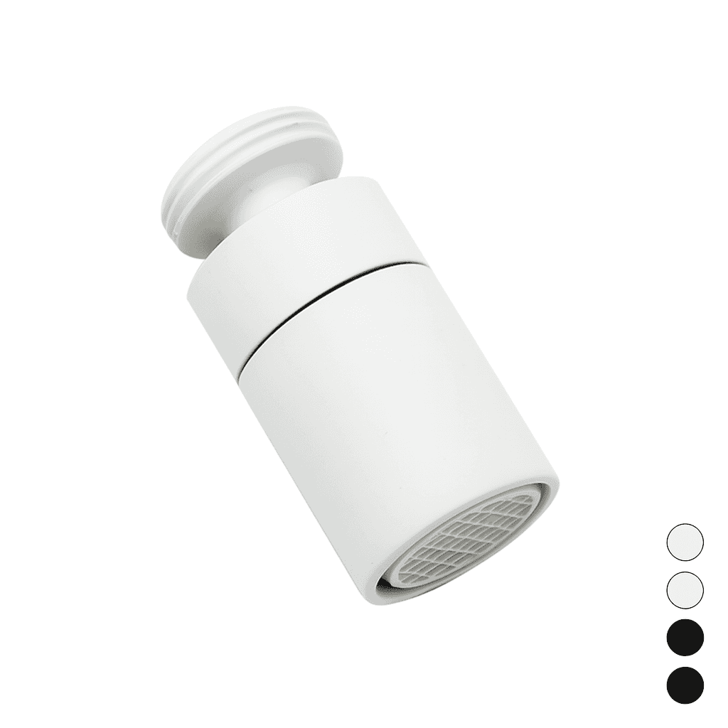 Aeratore con Snodo per Monocomando Bidet Artic Bianco Opaco Maria - 2