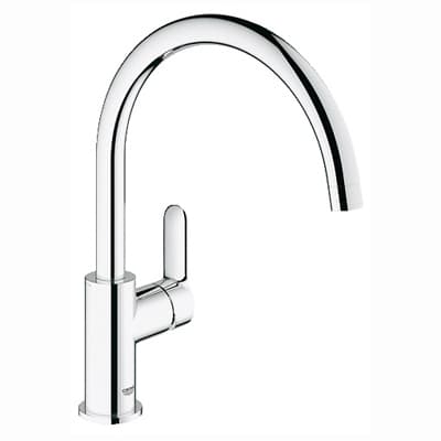 Monocomando per Lavello con Bocca Girevole Bauedge Grohe Cromo - 2
