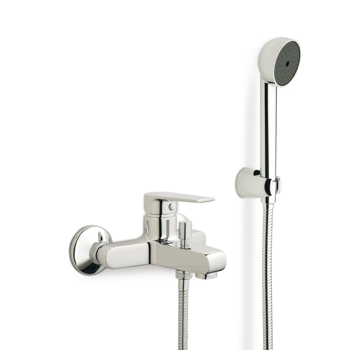 Rubinetto Miscelatore Monocomando Vasca con Accessori Linea Mamol Cromo - 2