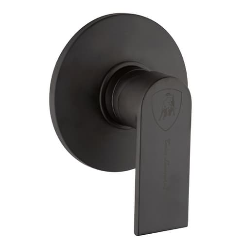 Monocomando Doccia Incasso Linea Lambo Nero Opa Leva Nera+leva Aranci - 2