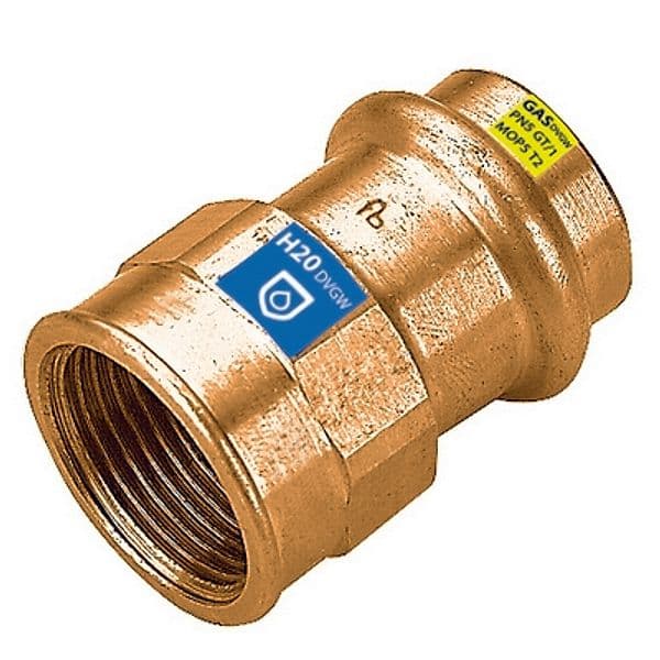 Manicotto a Pressare Fxfil F Acqua Gas Frabo Ø 12 x 1/2 - 2