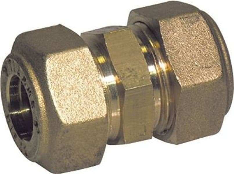 Raccordo Diritto Intermedio Doppio o Ring Tiemme Gas 18 - 2