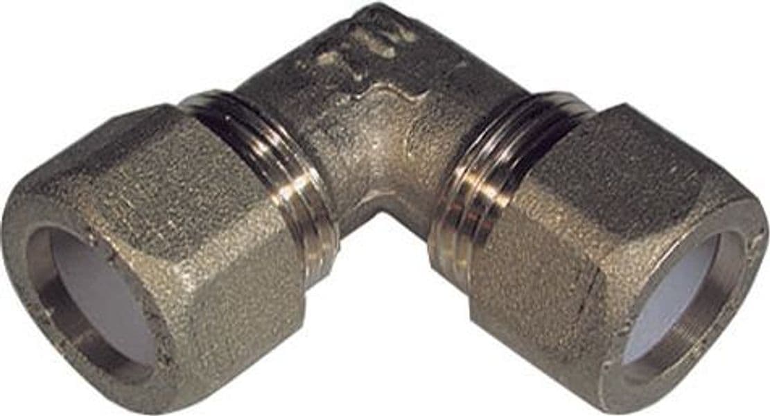 Gomito Doppio per Rame con Ogiva Teflon Tiemme 3/4 x 18 - 2