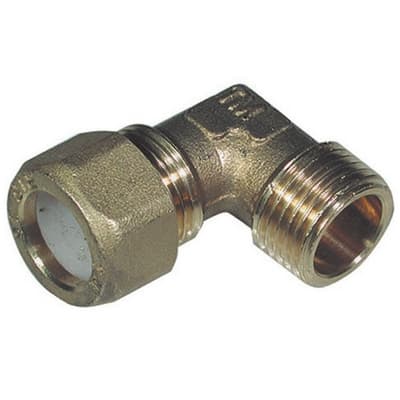 Gomito Maschio per Rame con Ogiva Teflon Tiemme ¾ x 16 - 3