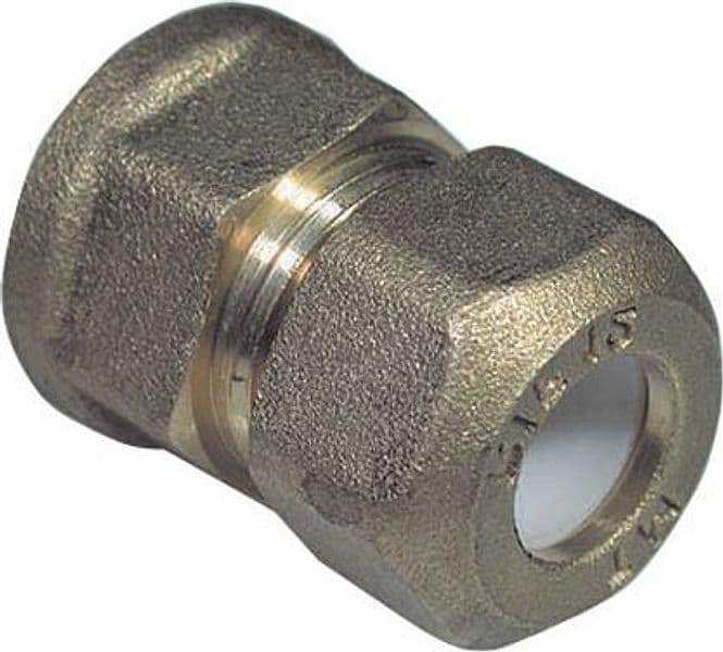 Nipple Femmina Bicono per Rame con Ogiva Teflon Tiemme 1/2 x 10R - 2