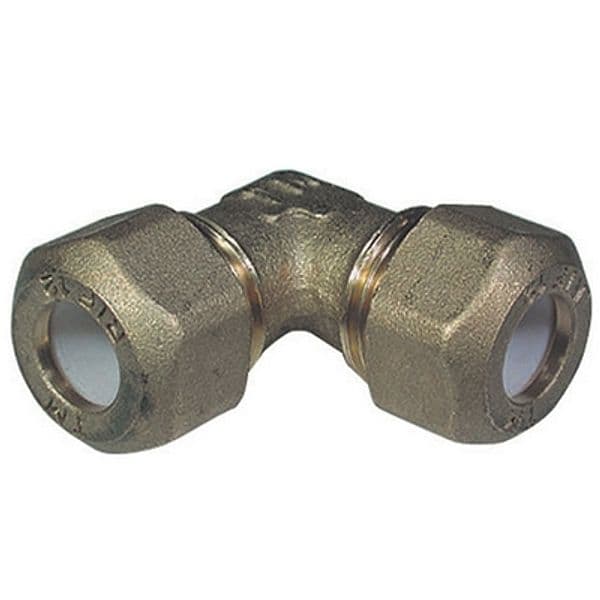 Gomito Doppio per Rame con Ogiva Teflon Tiemme 1/2 x 12R - 3