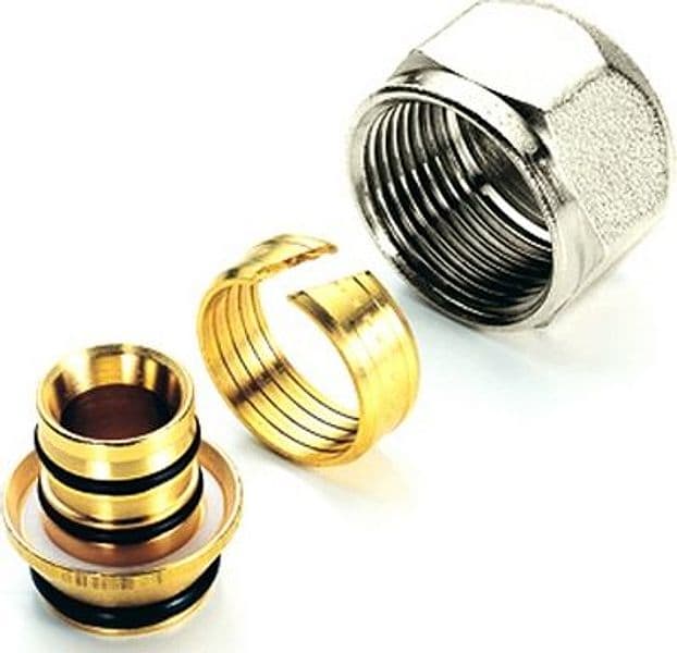 Adattatore per Tubo Multistrato Nichelato Tiemm 26 x 3 - 3