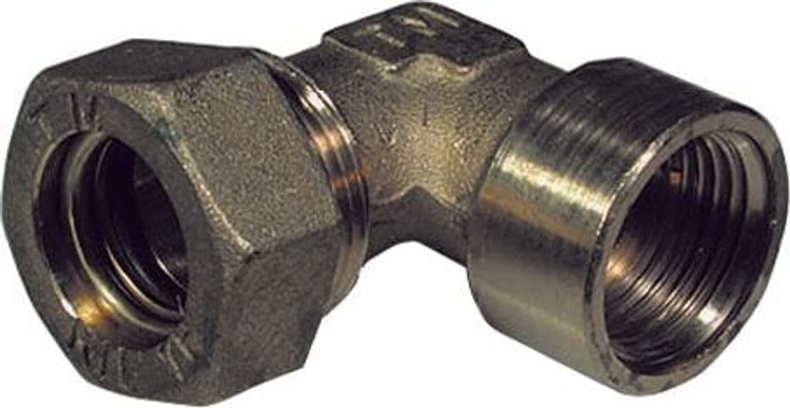 Gomito a 90 ° o Ring Femmina Tiemme 3/4 x 18 - 2
