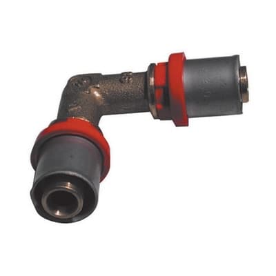 RACCORDO PRESS CURVO DOPPIO  PER MULTISTRATO- 16 -CONF- FAIDF- pezzi 1