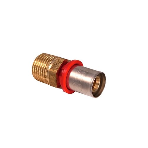 Raccordo Diritto Maschio a Pressare per Multistrato Tdmb 11 x 2 x 50 - 2