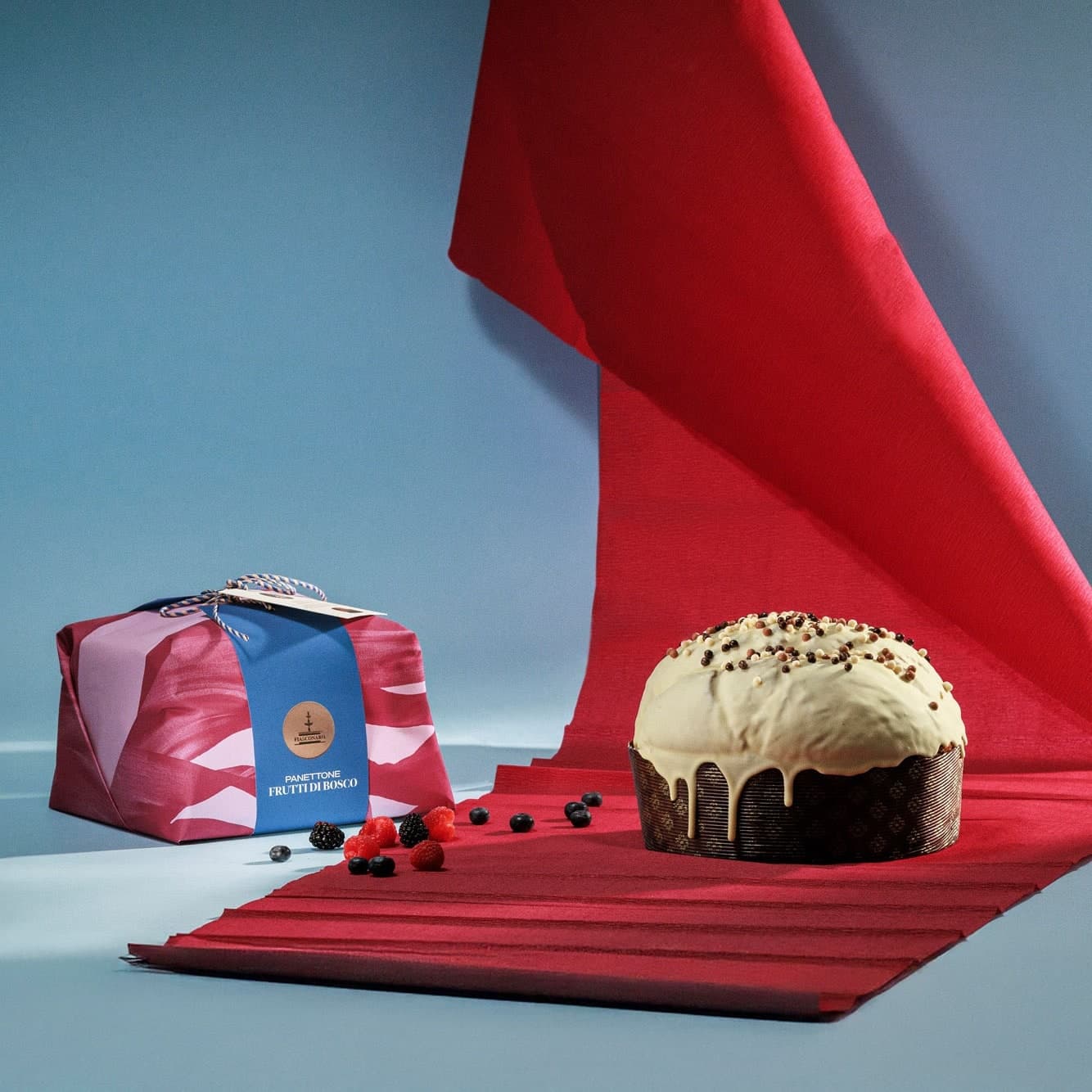 Panettone Frutti di Bosco | Lievitazione Naturale | Fiasconaro, Sicilia | 1kg - 2