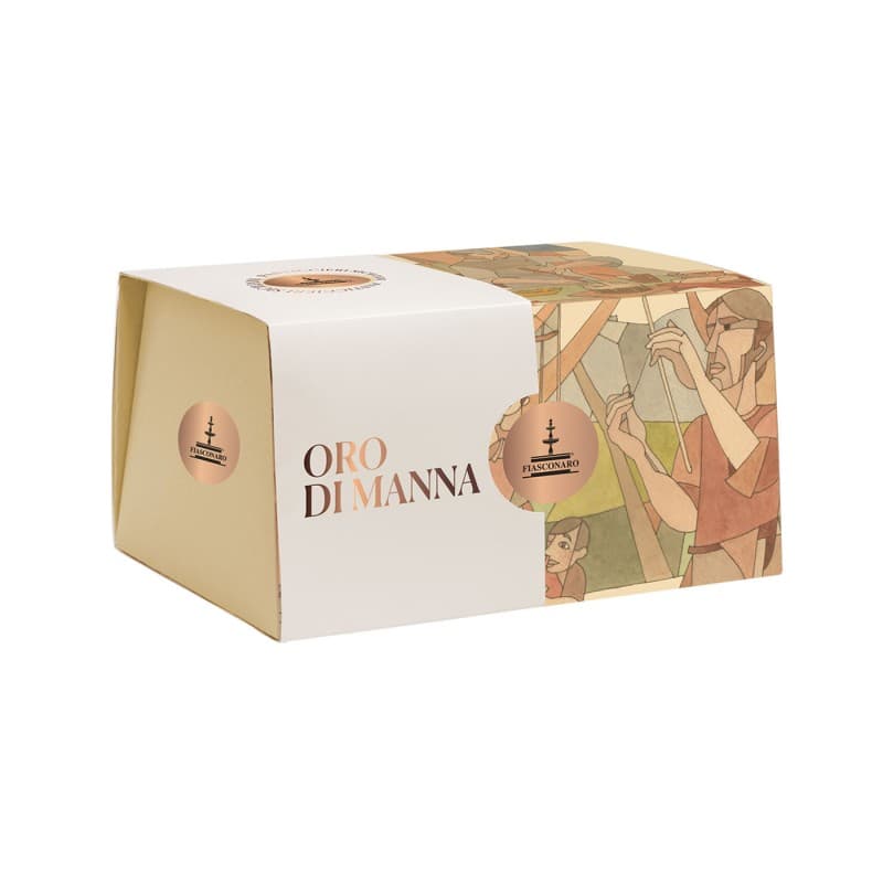 Panettone Oro di Manna | Lievitazione Naturale | Fiasconaro, Sicilia | 1kg - 3