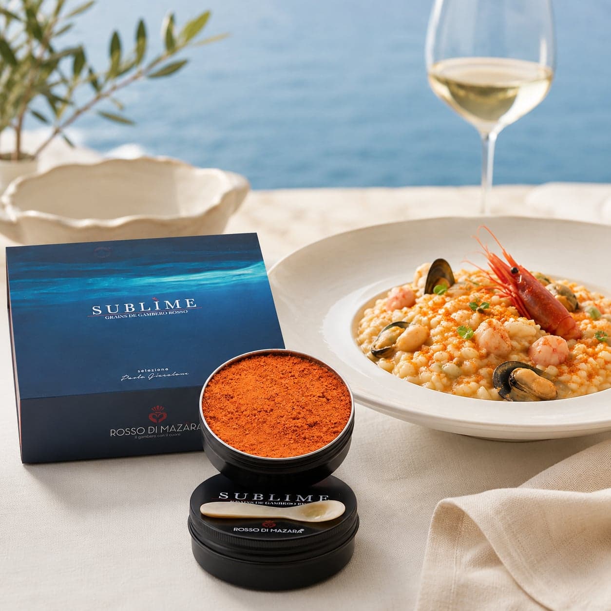 Sublìme - Polvere Grains de Gambero Rosso | Rosso di Mazara, Sicilia | 50g - 2