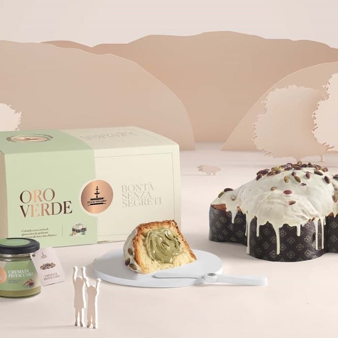 Colomba oro verde | Lievitazione Naturale | Fiasconaro, Sicilia | 1kg - 2