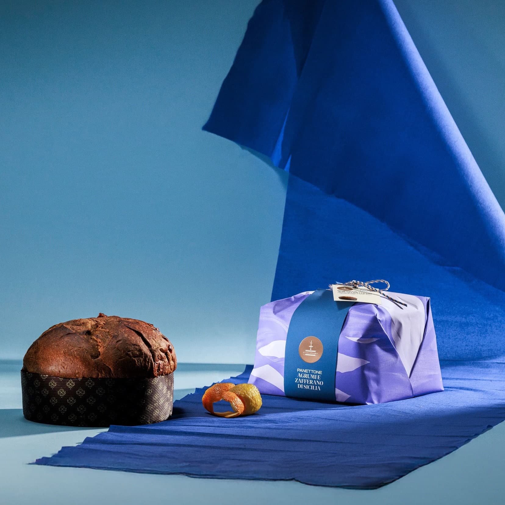 Panettone Agrumi e Zafferano | Lievitazione Naturale | Fiasconaro, Sicilia | 1kg - 2