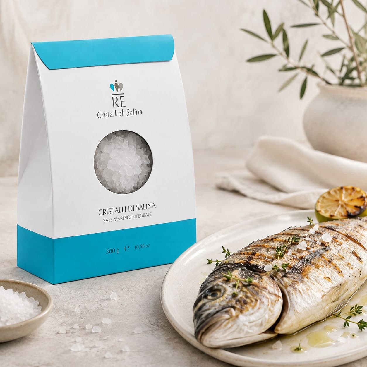 Cristalli di Sale | Sale Grosso Marino Integrale di Trapani | Sosalt, Sicilia | 300g - 2